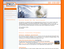 Tablet Screenshot of pikos.de
